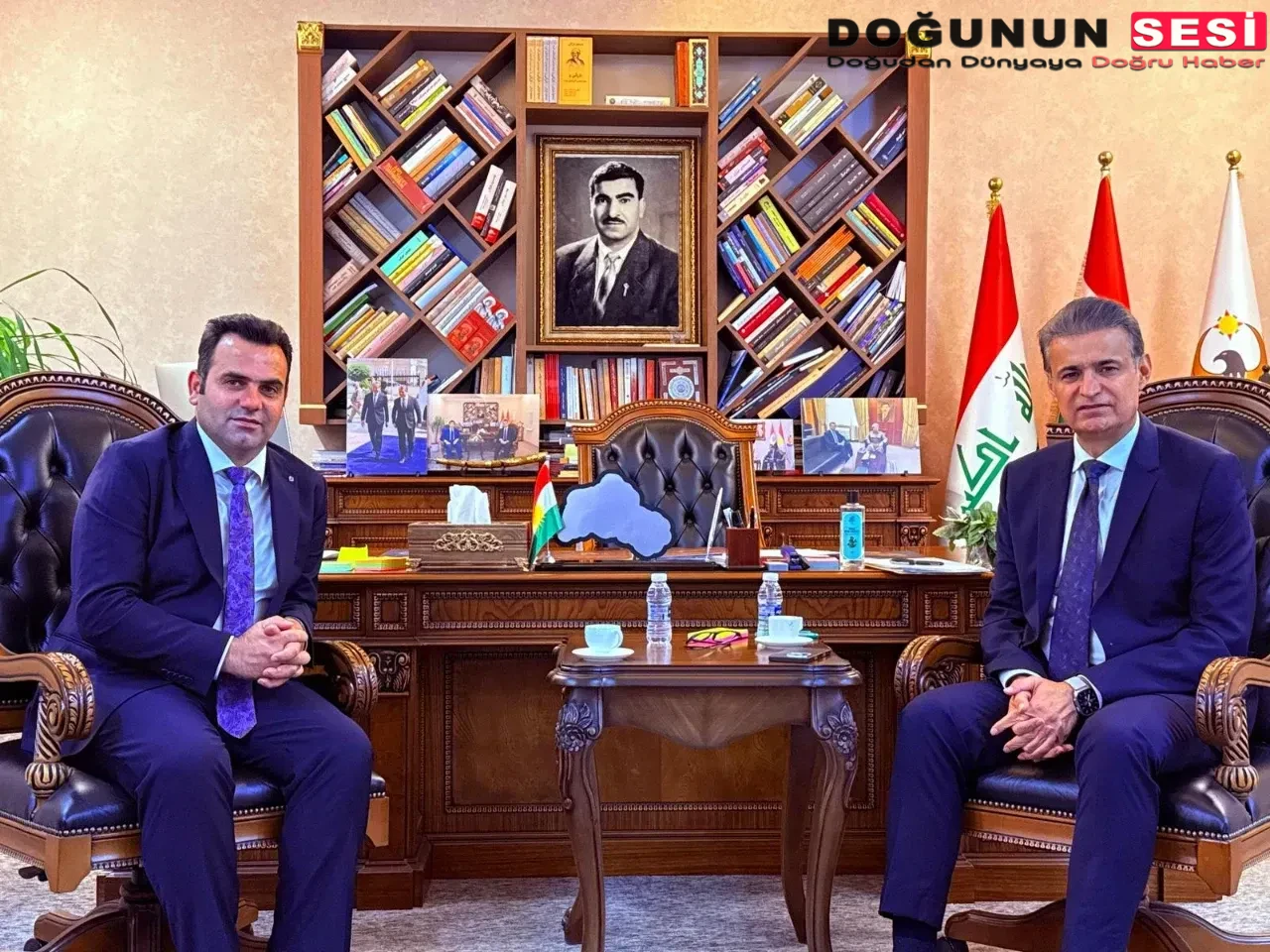 Derecik Belediye Başkanı Av. Hasan Dinç, Irak Kürt Bölgesel Yönetimi’nde
