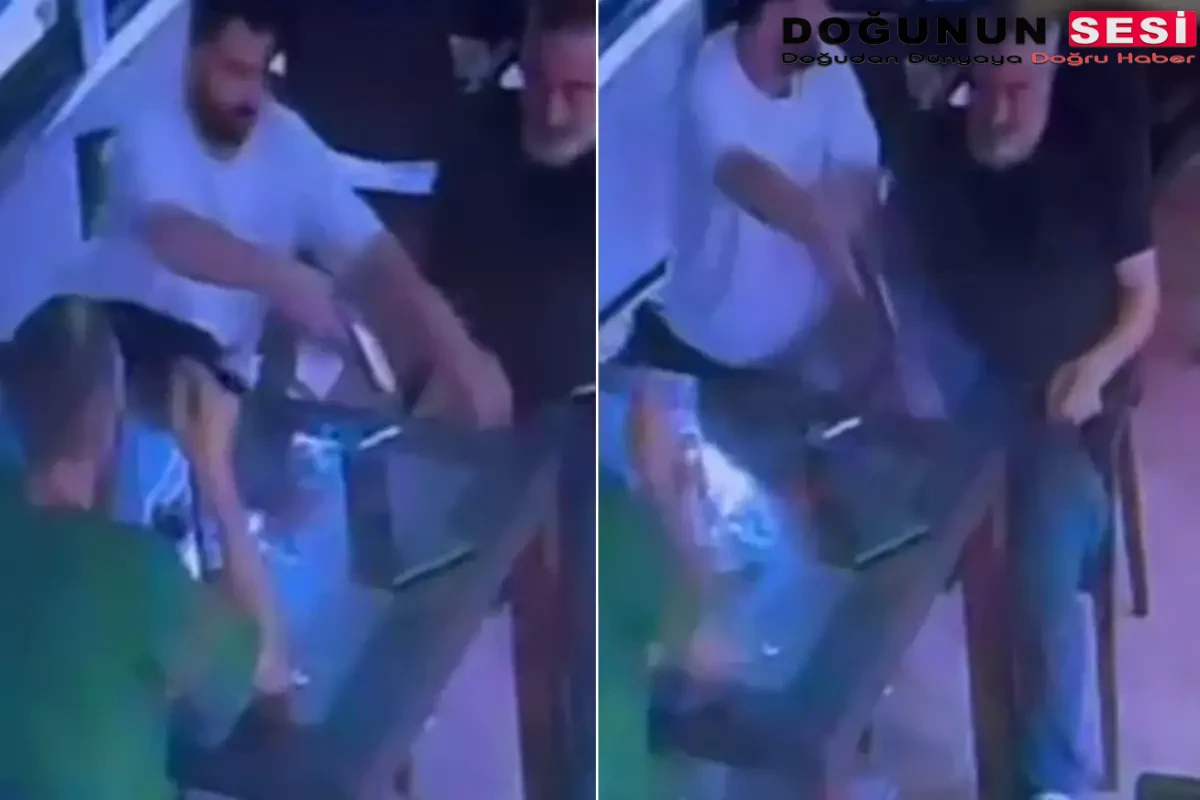 Kocaeli'nin Kandıra İlçesinde polis memuru D.T.'nin büfede birlikte oturduğu O.K.