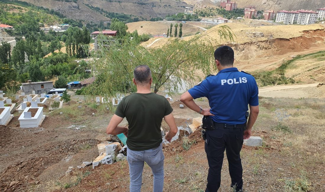 Hakkari'nin Gazi Mahallesi Gupsi Mezarlığı’nda Özel Ailesi tarafından yaptırılan hayır