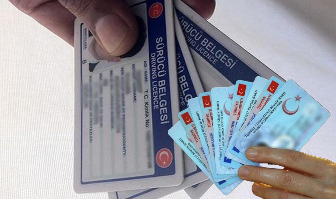 Eski tip sürücü belgesi kullanan 3 milyon 549 bin 583