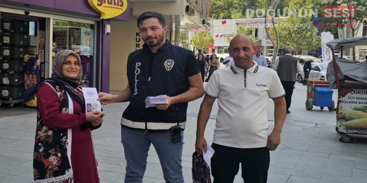 Hakkari İl Emniyet Müdürlüğü, il ve ilçelerde KADES (Kadın Acil
