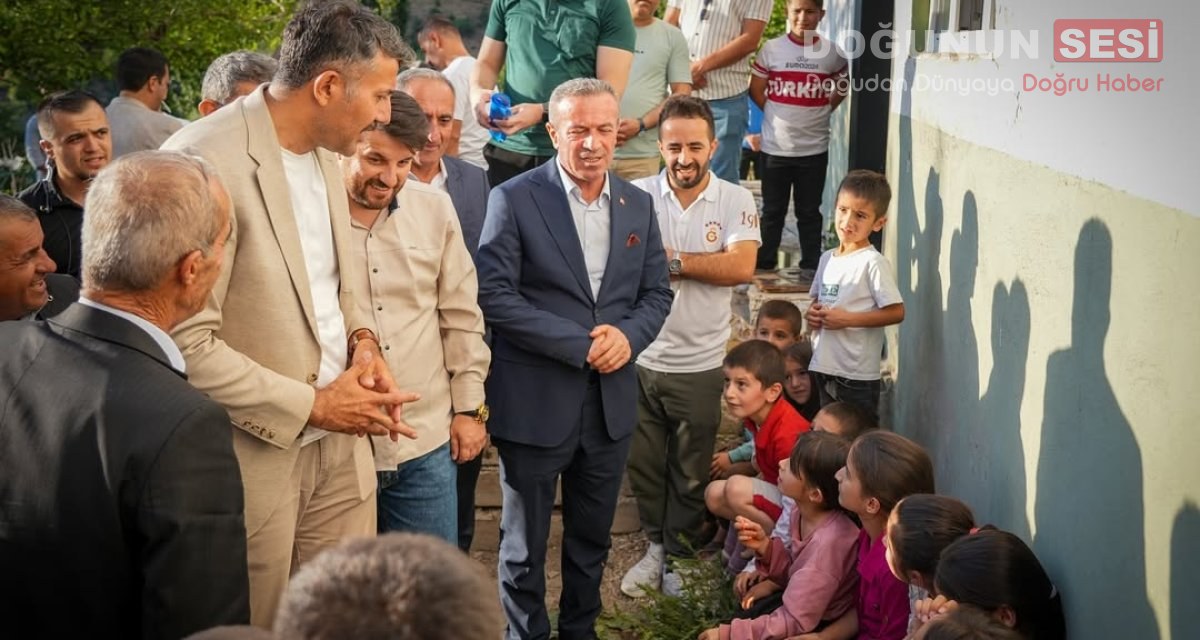 Hakkâri Valisi Ali Çelik, Yüksekova ilçesindeki programı kapsamında Doğanlı Köyü’nü