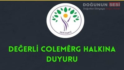 Dem Parti Hakkari il yönetimi kararıyla Hakkari'de merkez ilçe kongre