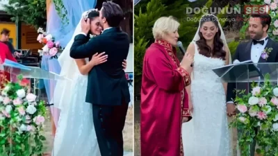 Sitare Akbaş ile Cengiz Orhonlu, nişan ve geleneksel kına gecesinin