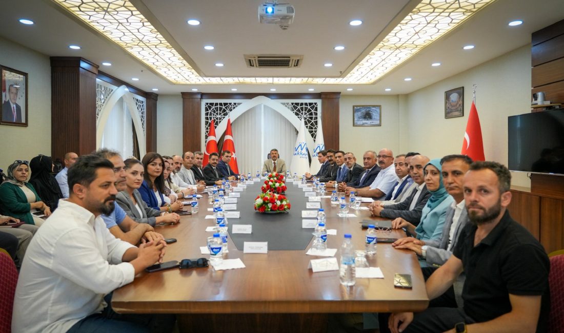 Hakkâri Valisi Ali Çelik başkanlığında, Hakkâri İl Tanıtım ve Geliştirme