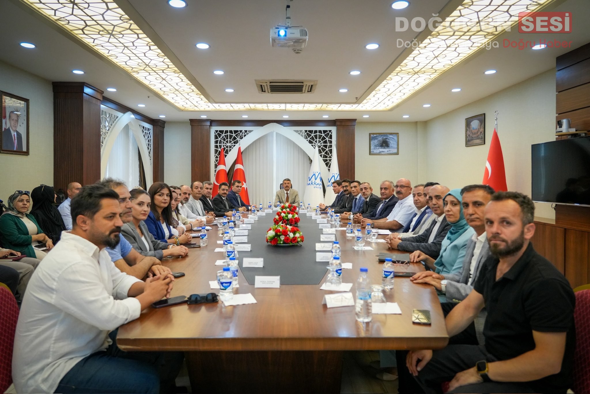 Hakkâri Valisi Ali Çelik başkanlığında, Hakkâri İl Tanıtım ve Geliştirme