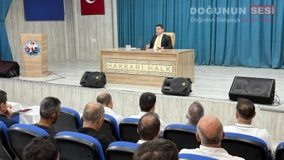 Hakkâri’de yeni eğitim-öğretim yılı öncesinde kapsamlı bir hazırlık toplantısı gerçekleştirildi.