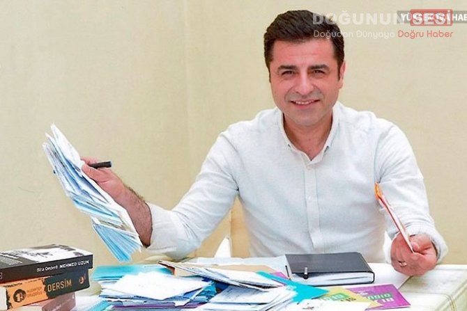 Edirne Cezaevi'nde tutuklu bulunan eski HDP Eş Genel Başkanı Selahattin