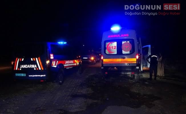 Hakkâri’nin Çanaklı Köyü’ne bağlı Kırıkdağ Mezrası’nda gece saatlerinde meydana gelen