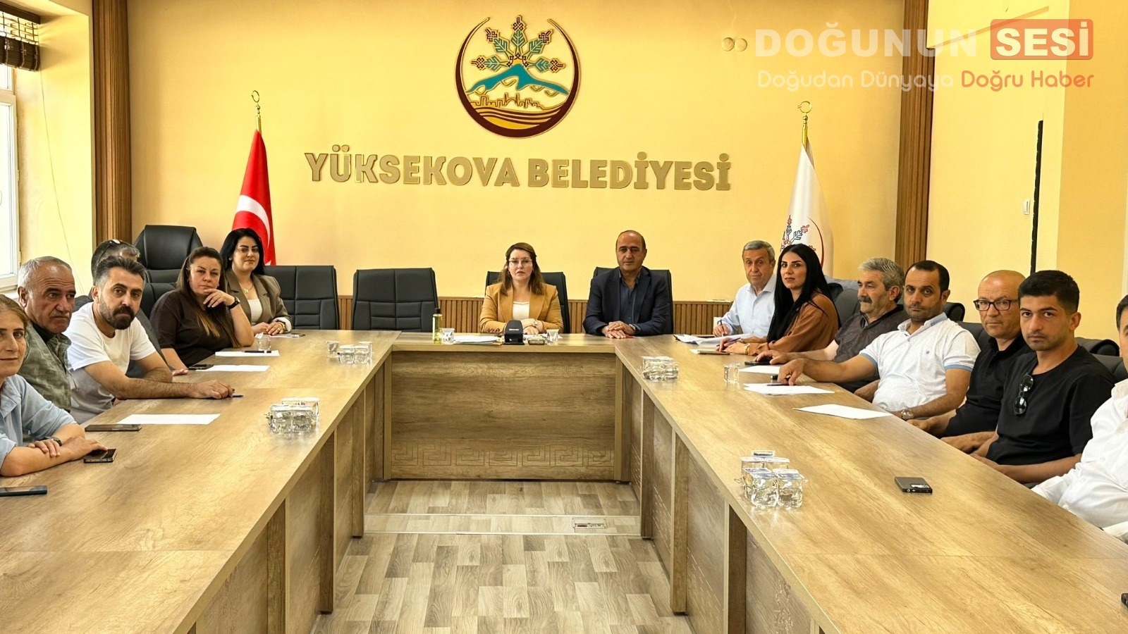 Yüksekova Belediyesi 2025 yılı Ağustos ayı meclis toplantısı, belediye hizmet