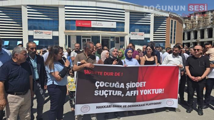 Hakkari'de 9 yaşındaki Elyasa Taş’ın bir uzman çavuş tarafından darp