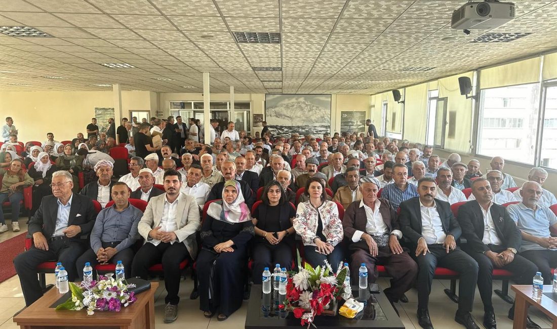 Hakkâri’de, “Birlik Amacıyla Barışa Doğru” şiarıyla düzenlenen Demokratik Birlik İnisiyatifi