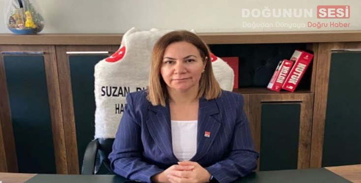 Cumhuriyet Halk Partisi (CHP) Hakkari İl Başkanı Suzan Çakır Beyli,