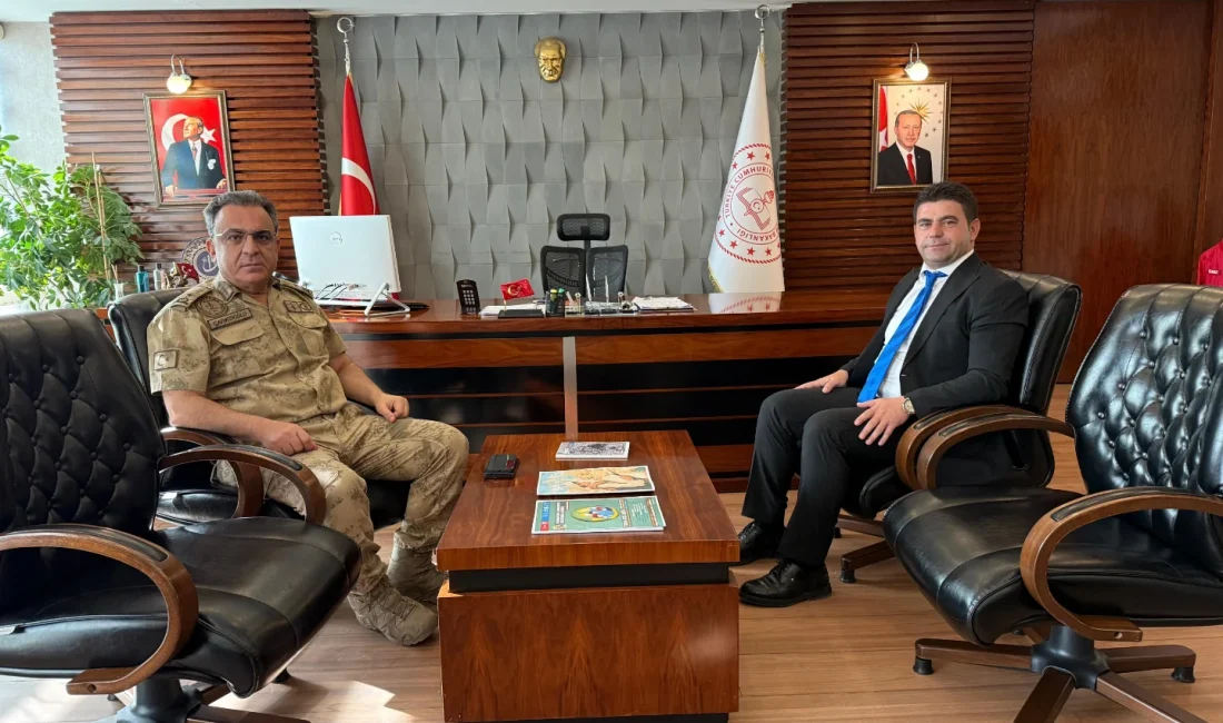 Hakkari İl Jandarma Komutanı Tuğgeneral Necip Çarıkcıoğlu, Aydın’a atanması dolayısıyla
