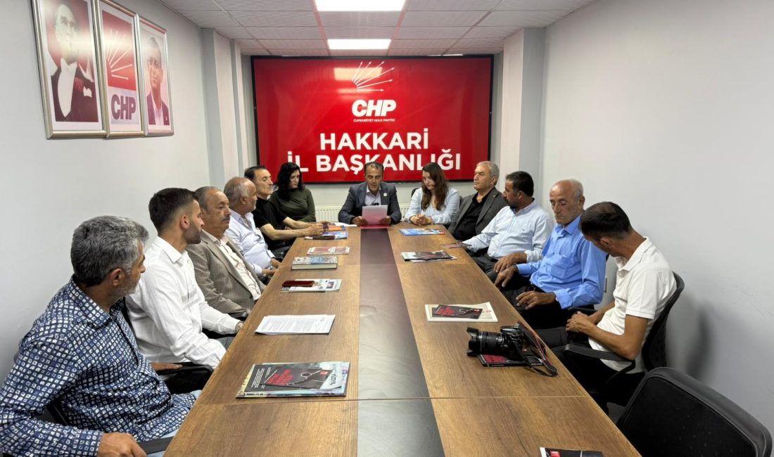 Cumhuriyet Halk Partisi (CHP) Hakkari İl Sekreteri Kerem Korkmaz, 4