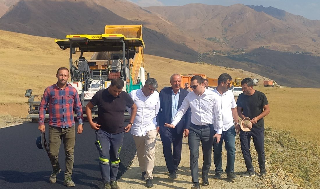 Hakkâri’de kırsal bölgelerde ulaşım yatırımları devam ediyor. İl merkezine bağlı