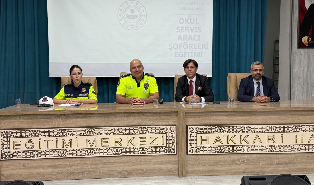 Hakkâri’de öğrenci taşımacılığında güvenliği artırmak amacıyla, İl Milli Eğitim Müdürlüğü