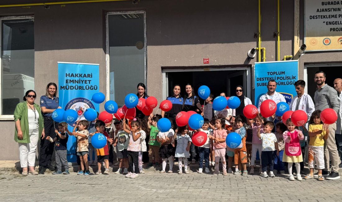 Hakkari İl Emniyet Müdürlüğü Toplum Destekli Polislik Şube Müdürlüğünce yürütülen