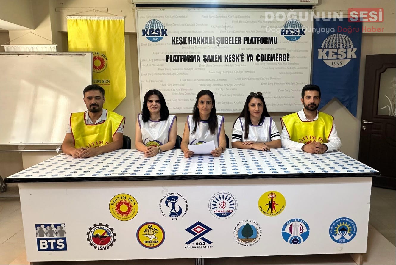 Hakkâri Eğitim Sen, norm kadro uygulamaları nedeniyle binlerce öğretmenin “fazlalık”