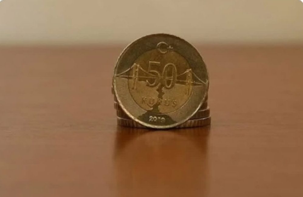 Türkiye Cumhuriyet Merkez Bankası’nın artan maliyetler nedeniyle 50 kuruşluk madeni