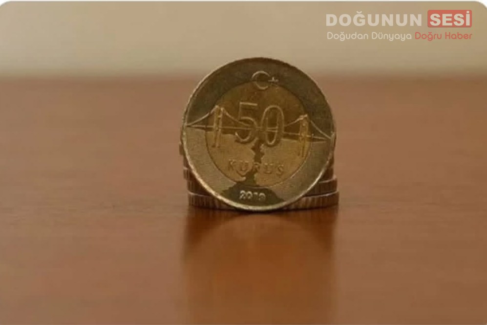 Türkiye Cumhuriyet Merkez Bankası’nın artan maliyetler nedeniyle 50 kuruşluk madeni