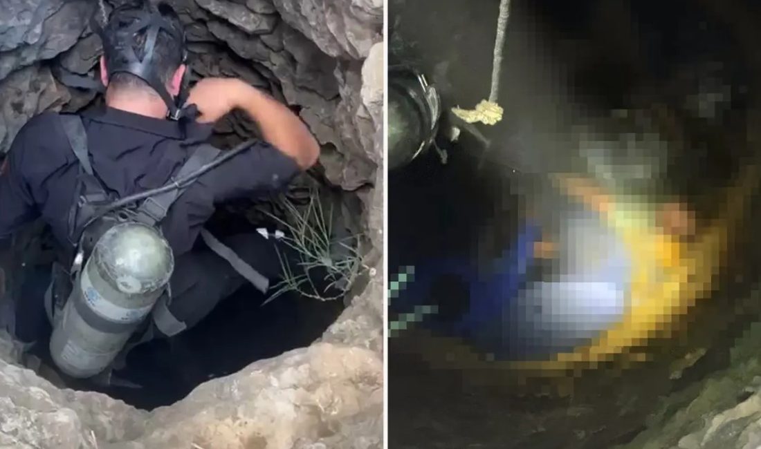 Diyarbakır'ın Çermik ilçesinde, kullanılmayan bir su kuyusunu temizlemek için girdikleri
