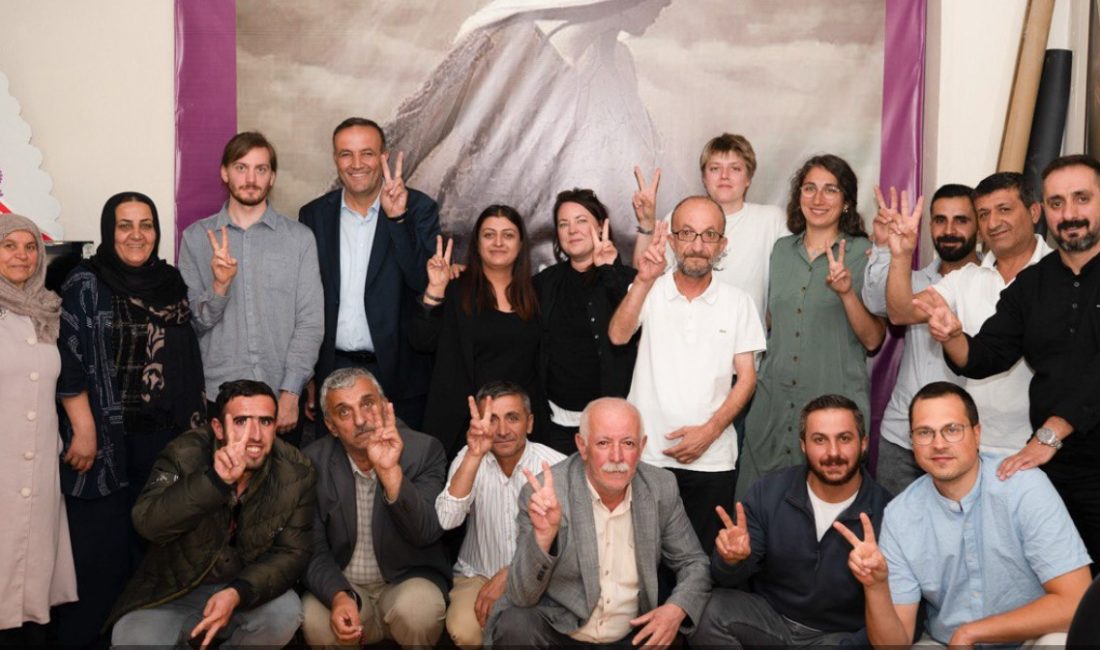 Almanya Sol Parti’den gelen heyet, barış sürecine ilişkin temaslarda bulunmak
