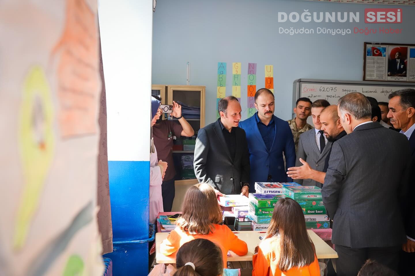 Şemdinli’nin Boğazköy Köyü İlköğretim Okulu’nda, öğrencilerin zihinsel gelişimini desteklemek amacıyla