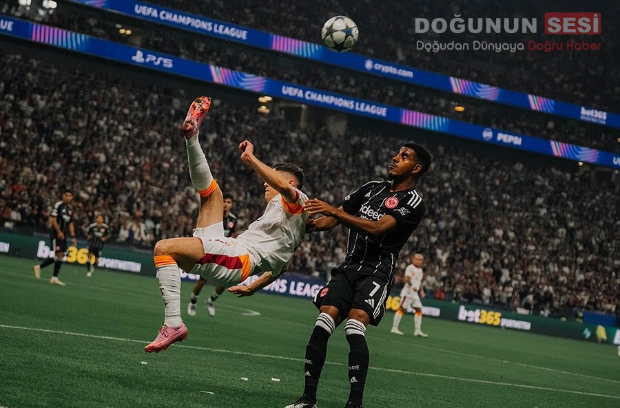 Şampiyonlar Ligi’nin ilk haftasında Galatasaray, deplasmanda karşılaştığı Eintracht Frankfurt’a 5-1