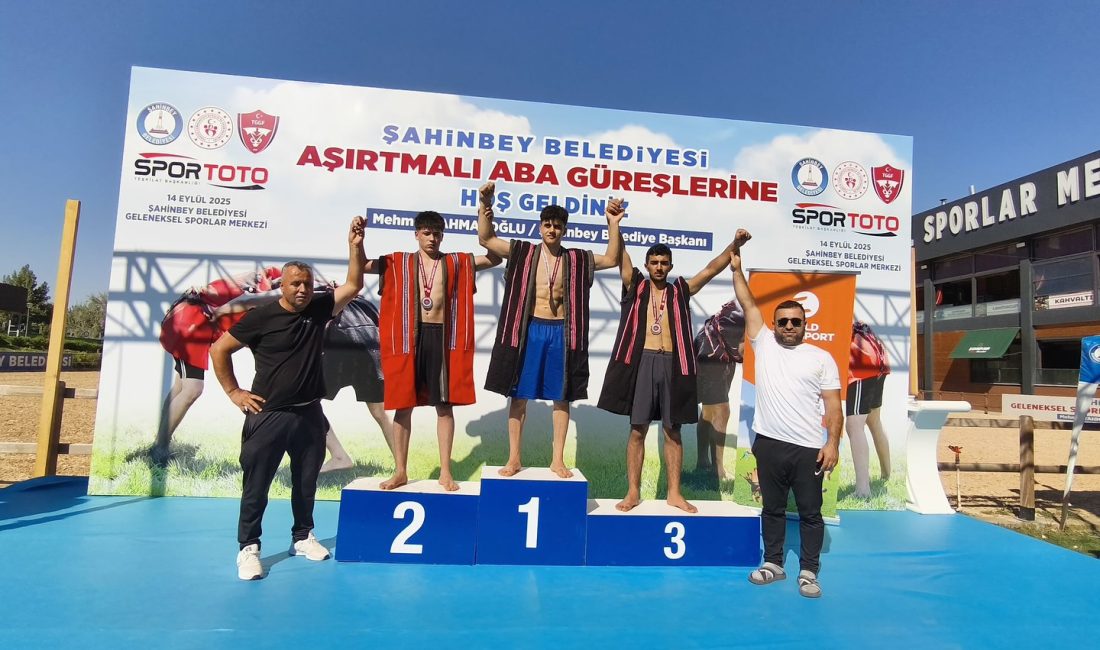 Gaziantep’te 32 ilden 505 sporcunun katılımıyla düzenlenen Minikler–Yıldızlar–Büyükler Aşırtmalı Aba