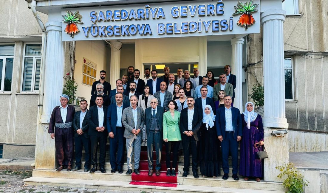 Hakkari’nin Yüksekova ilçesinde önemli bir ziyaret gerçekleşti. DEM Parti İl