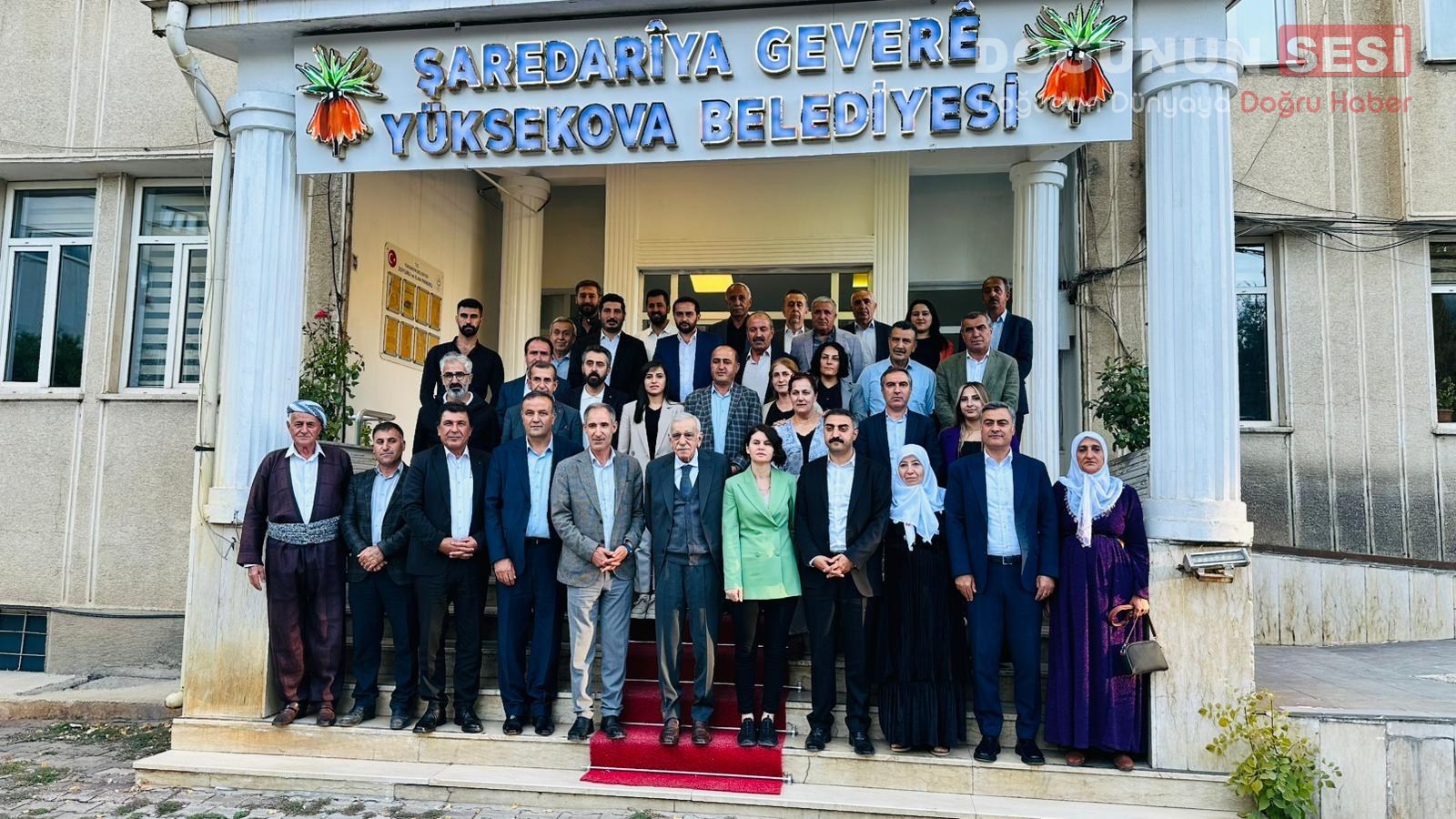 Hakkari’nin Yüksekova ilçesinde önemli bir ziyaret gerçekleşti. DEM Parti İl