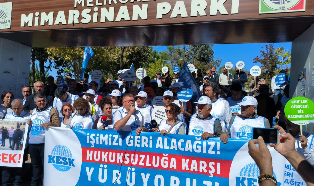 KESK, Amed’den Ankara’ya KHK Adaletsizliğine Karşı Yürüyor! Kamu Emekçileri Sendikaları Konfederasyonu (KESK), Kanun Hükmünde Kararnameler (KHK) ile