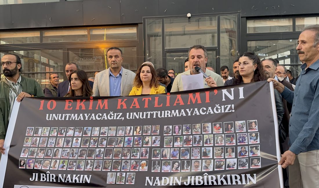 10 Ekim’in 10. Yılında Hakkari’den Yükselen Ses: “Savaşa İnat, Barış Hemen Şimdi!” Hakkari Emek ve Demokrasi Platformu, Ankara Gar Katliamı’nın 10. yılında