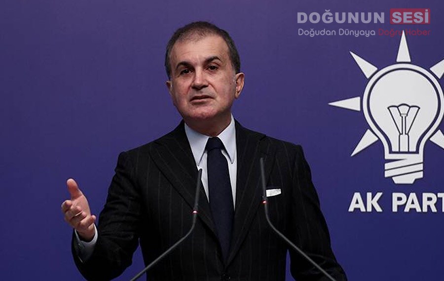 AKP Sözcüsü Ömer Çelik, Diyarbakır’da terör örgütü lideri Öcalan için