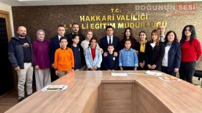 Hakkari İl Millî Eğitim Müdürlüğü tarafından yürütülen “Dilimizi Zenginlikleriyle Yaşatalım”