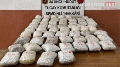 Hakkari hudut hattında görev yapan kahraman Hudut Kartalları, kaçakçılıkla mücadele