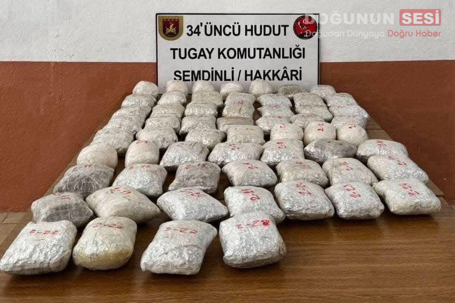 Hakkari hudut hattında görev yapan kahraman Hudut Kartalları, kaçakçılıkla mücadele