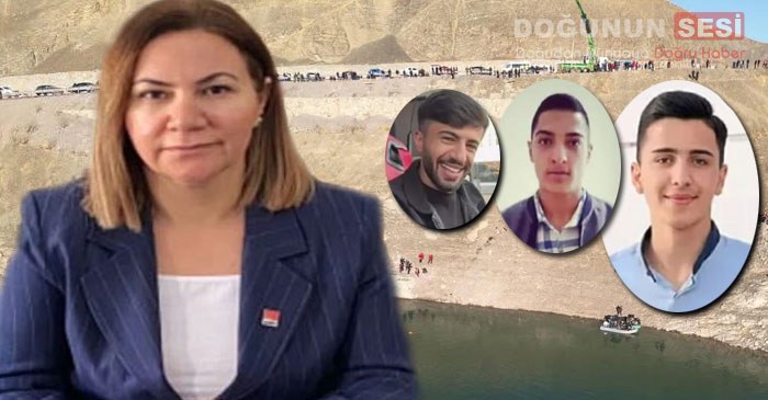 CHP Hakkari İl Başkanı Suzan Çakırbeyli, Van’ın Gürpınar ilçesinde meydana