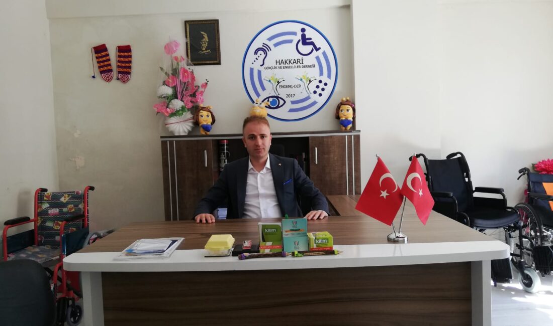 Başkan Aydoğdu’dan 3 Aralık Dünya Engelliler Günü Mesajı Hakkari Gençlik ve Engelliler Derneği Başkanı Yavuz Aydoğdu, 3 Aralık