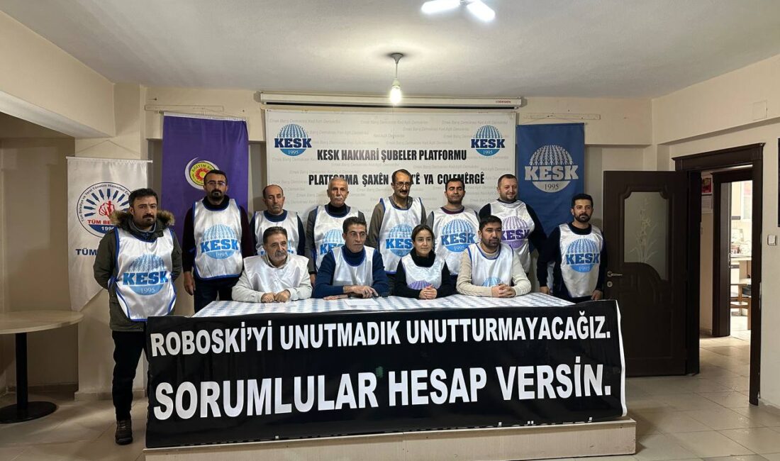 Roboski Katliamı’nın 14. yılında KESK Hakkari Şubeler Platformu, katliamın aydınlatılması