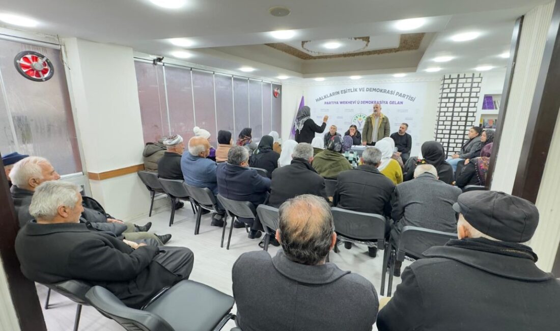 DEM Parti İl Örgütü, demokratik toplum ve barış inşa sürecinin
