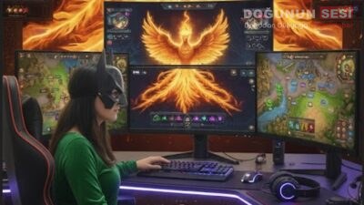 Sosyal medyada “Anka Kuşu” ismiyle yayın yapan içerik üreticisi, enerjik,