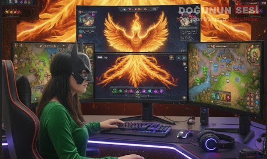 Sosyal medyada “Anka Kuşu” ismiyle yayın yapan içerik üreticisi, enerjik,