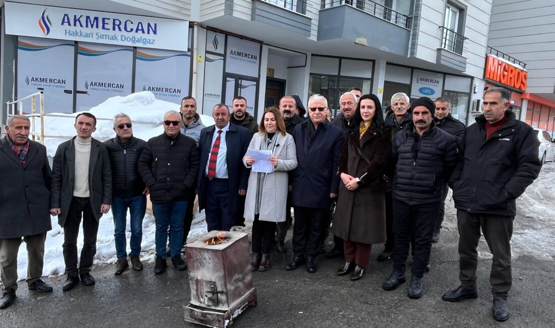 CHP Hakkari İl Başkanı Suzan Çakırbeyli, il genelinde vatandaşlara gönderilen