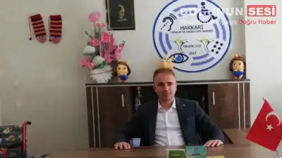 Hakkari Gençlik ve Engelliler Derneği Başkanı Yavuz Aydoğdu, annesinin geçirdiği
