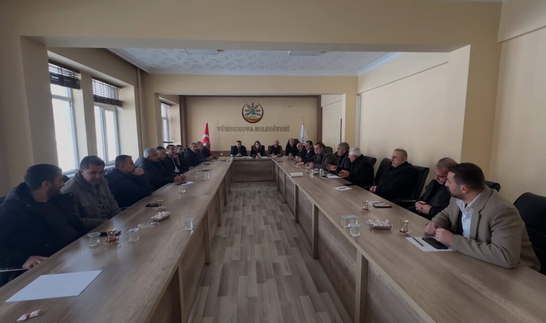 Yüksekova Belediyesi, ilçede etkili olan yoğun kar yağışı sonrası yürütülen