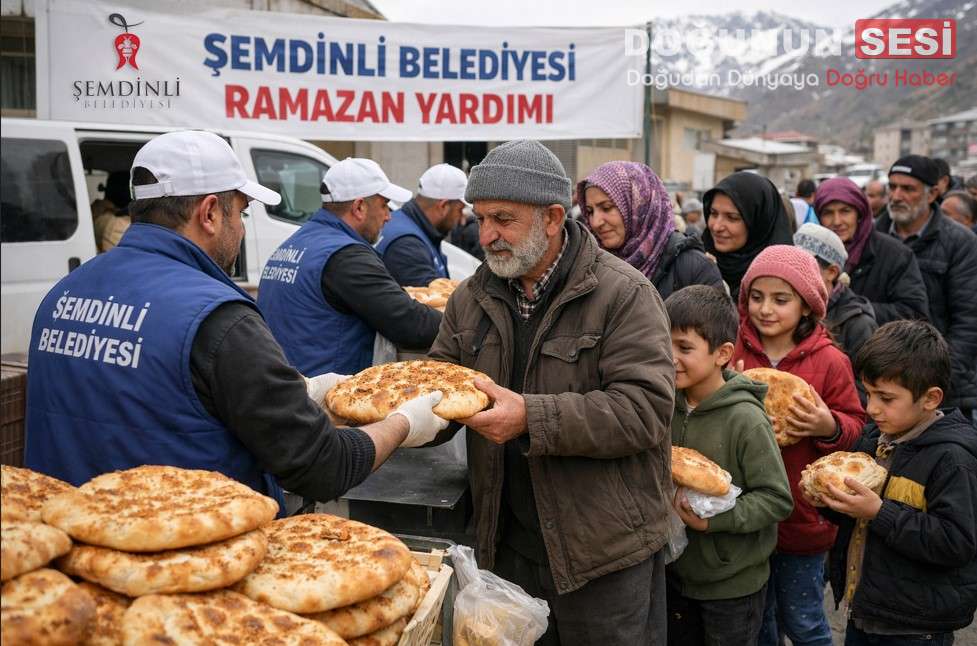 Şemdinli Belediyesi’nden Ramazan’da Büyük Ekmek Yardımı Şemdinli Belediyesi, Ramazan ayının ilk sekiz gününde ihtiyaç sahibi