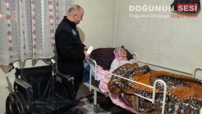 Yüksekova'da sobasız bir odada yaşam mücadelesi verdiği belirtilen yatalak hasta