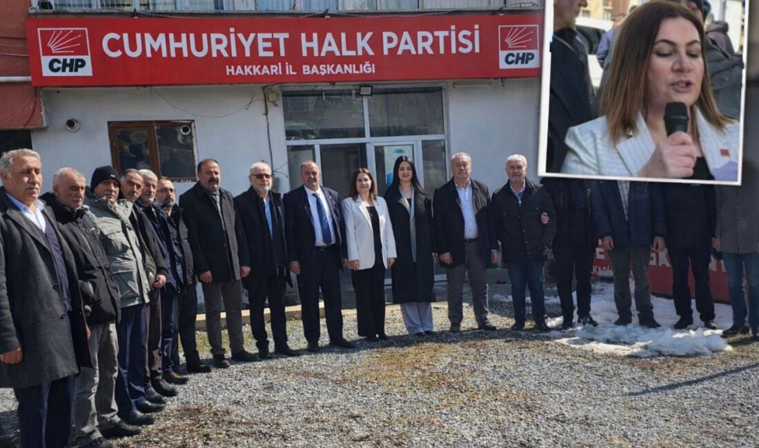 Çakırbeyli’den Dikkat Çeken Açıklama CHP Hakkari İl Başkanı Suzan Çakırbeyli, parti genel merkezinin açıklamaları